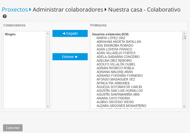 O entorno colaborativo