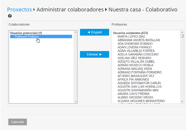 O entorno colaborativo
