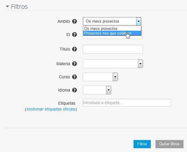 O entorno colaborativo