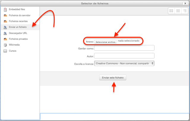 Insertar/editar unha imaxe