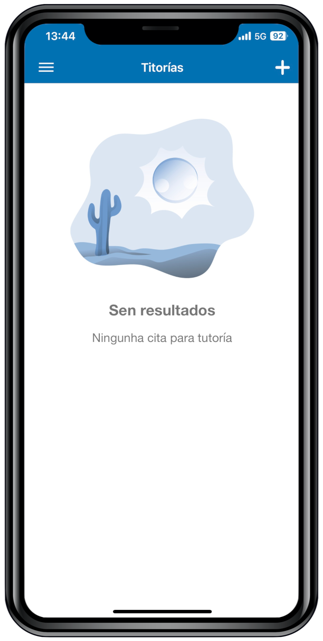 Inicio titorías
