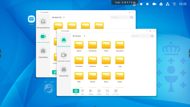 Procurador multiventana
