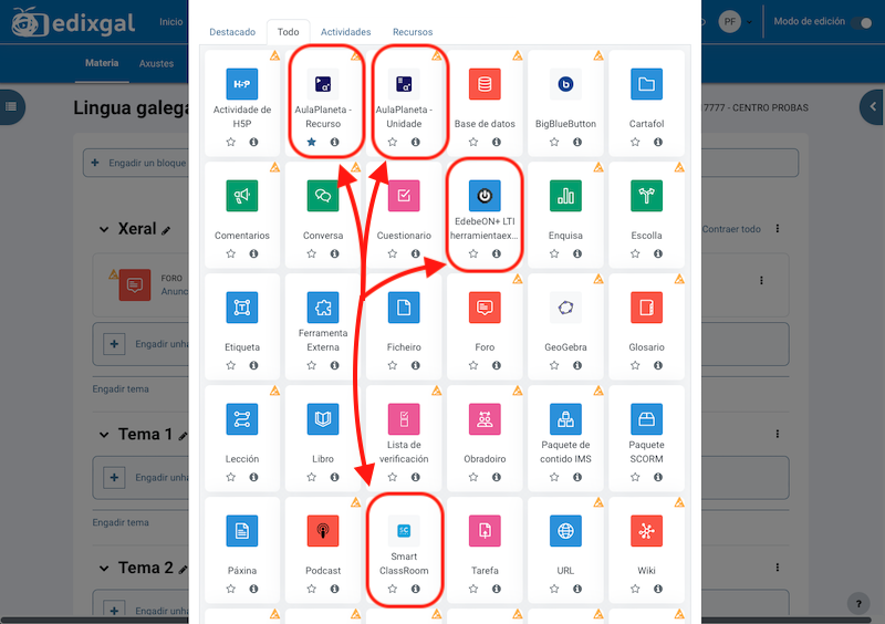 AulaPlaneta, Edebé On e Smart Classroom