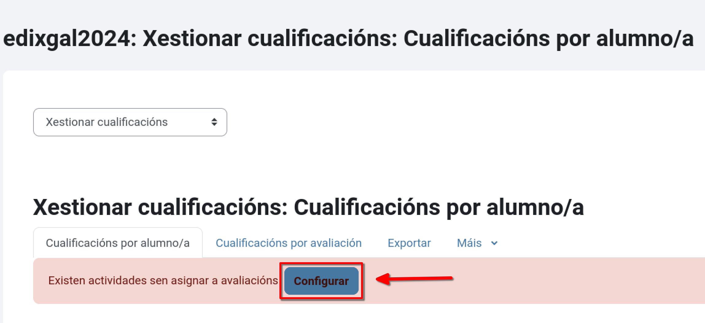 Avaliación