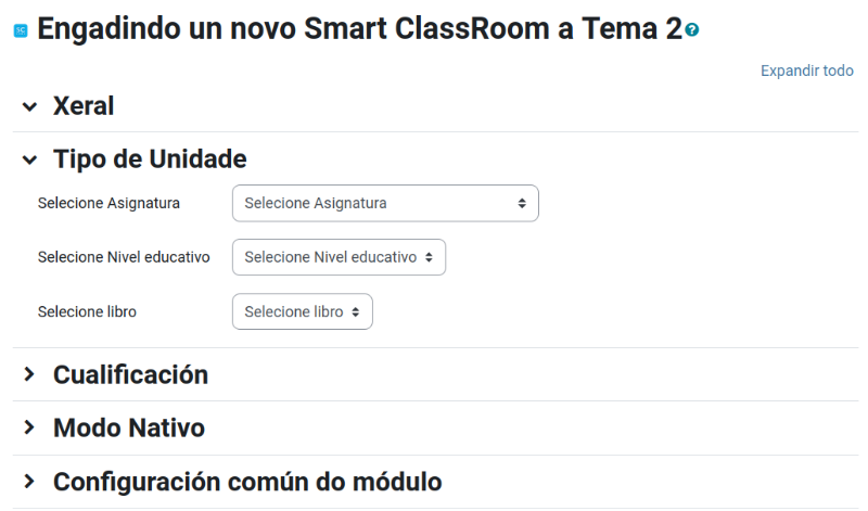 Cadro de diálogo Netex Smart