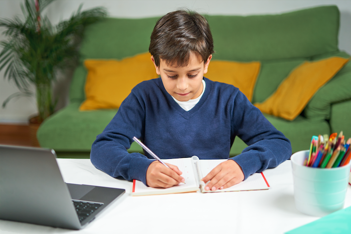 Portada E-Dixgal Neno traballando con elementos do proxecto