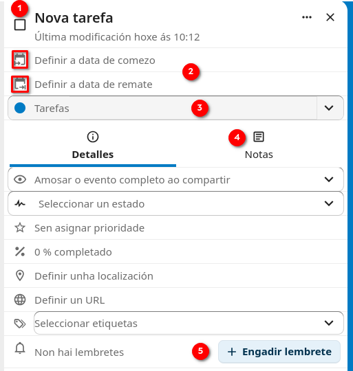 detalles tarefa