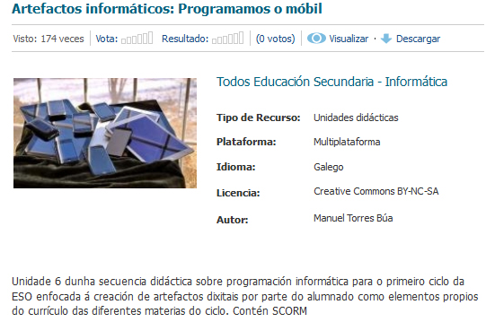 captura de recurso de repositorio ABALAR