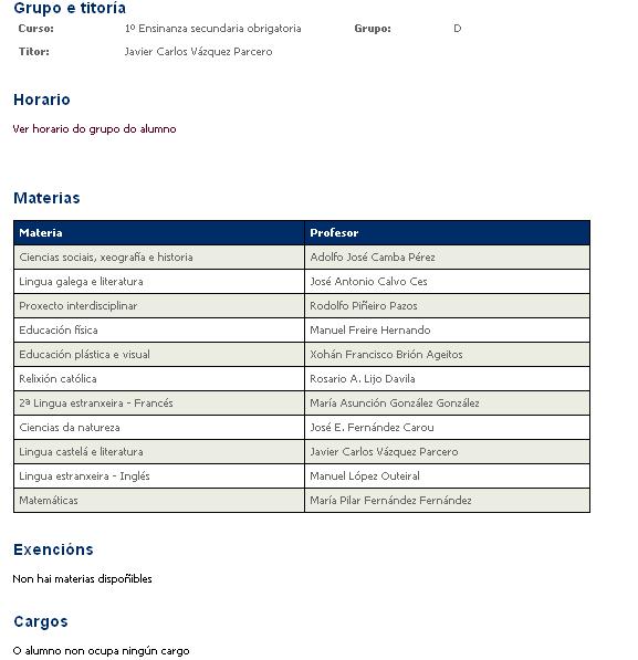 curso actual - espazoFamilias