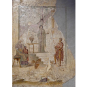 Casandre prédit la chute de Troie. 