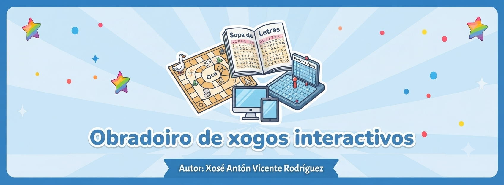 Portada Obradoiro de xogos