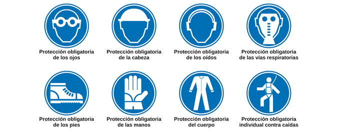 Guía Visual Completa: Domine la Simbología Obligatoria y el VALOR de las Señales de Seguridad en su Laboratorio 2 señales de obligación en laboratorio