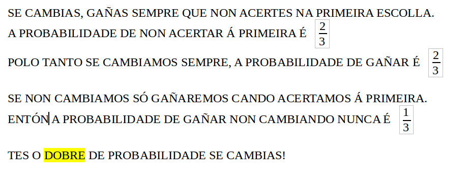 Solución Monty Hall