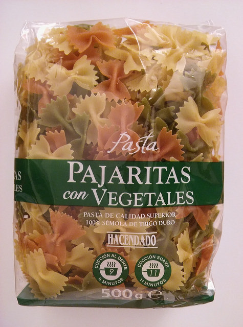 Imagen de un paquete de pasta