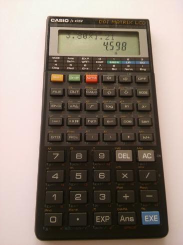 Imagen de una calculadora