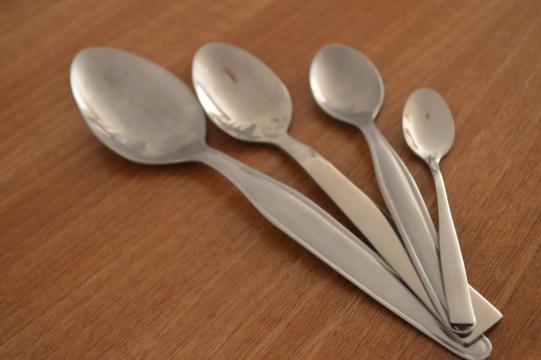 Imagen con cucharas de diferentes tamaños