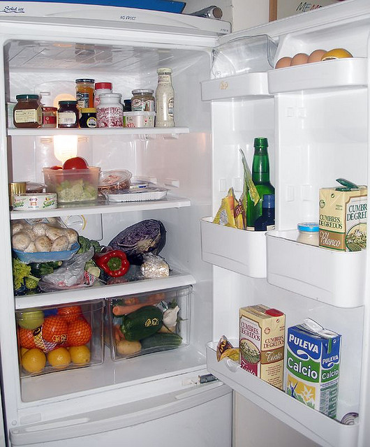 Imagen del interior de un frigorífico