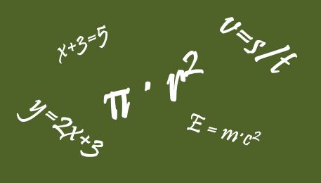 Imagen con expresiones algebraicas