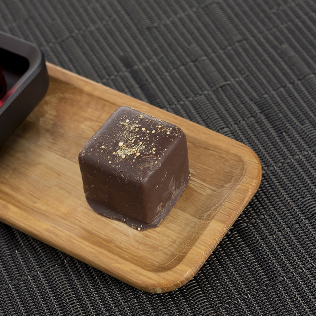 Imagen de un postre de chocolate