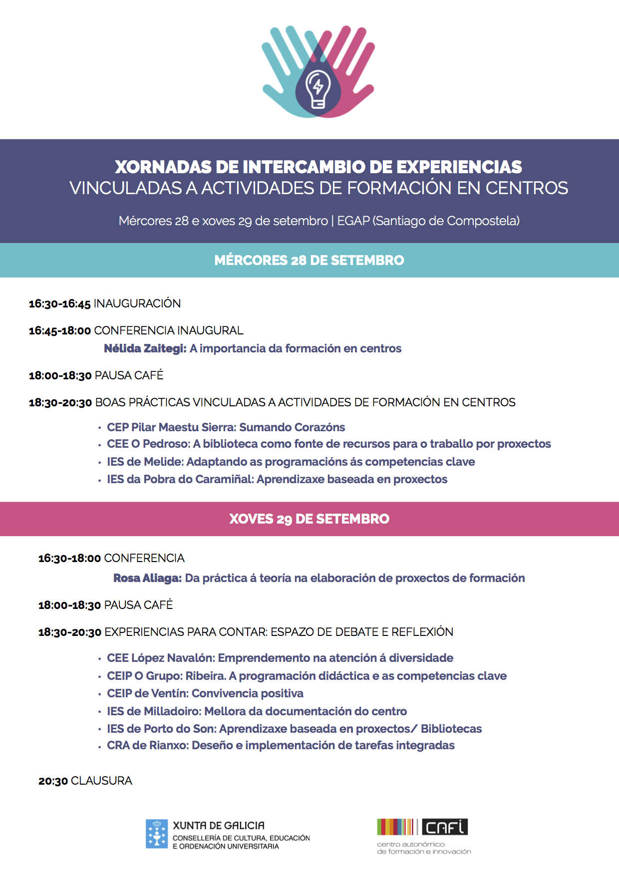 programa actividade