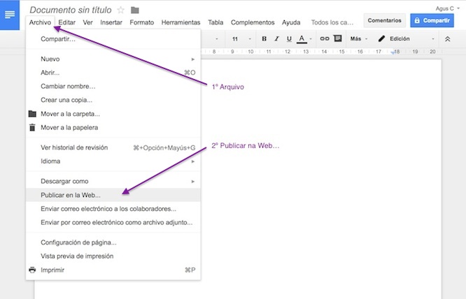 Captura de pantalla de Google Drive: secuencia para copiar iframe, 1