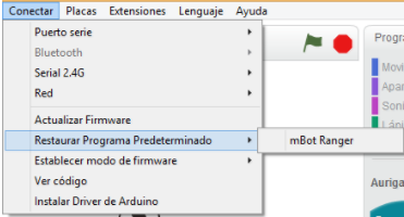 restaurar programa determinado