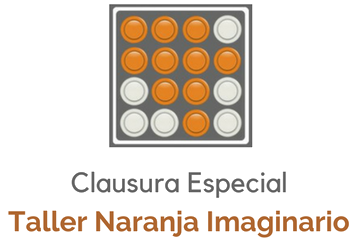 taller naranja imaginario
