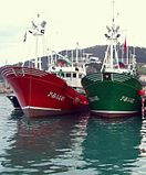 Puerto de Lequeitio (Vizcaya).