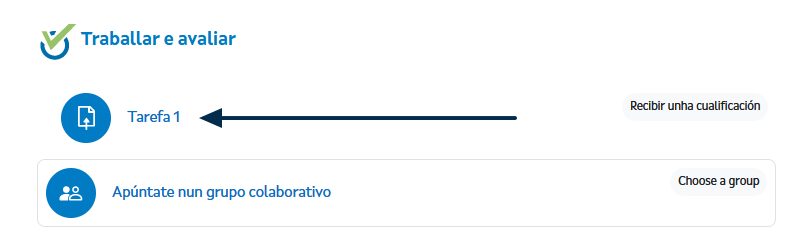 Tarefas dun para avaliar Tarefas dun para avaliar