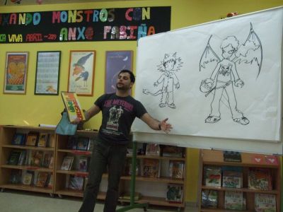 Debuxando monstros con Anxo Fariña
A Anxo gústalle moito ilustrar e escribir libros para nenos e nenas.
Palabras chave: Anxo Fariña