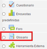 Glosarios