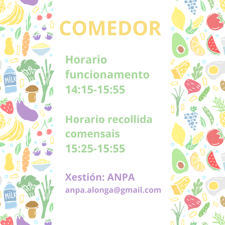 Datos comedor