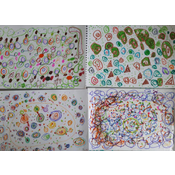 Con rotuladores de colores trazar círculos - CC-CY-SA Teresa Neira