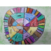 Con rotuladores de colores trazar círculos - CC-CY-SA Teresa Neira