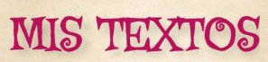 mis textos