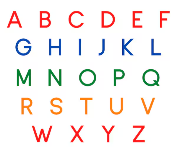 alphabet
