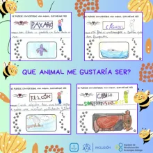 Se puidese converterme nun animal, gustaríame ser...