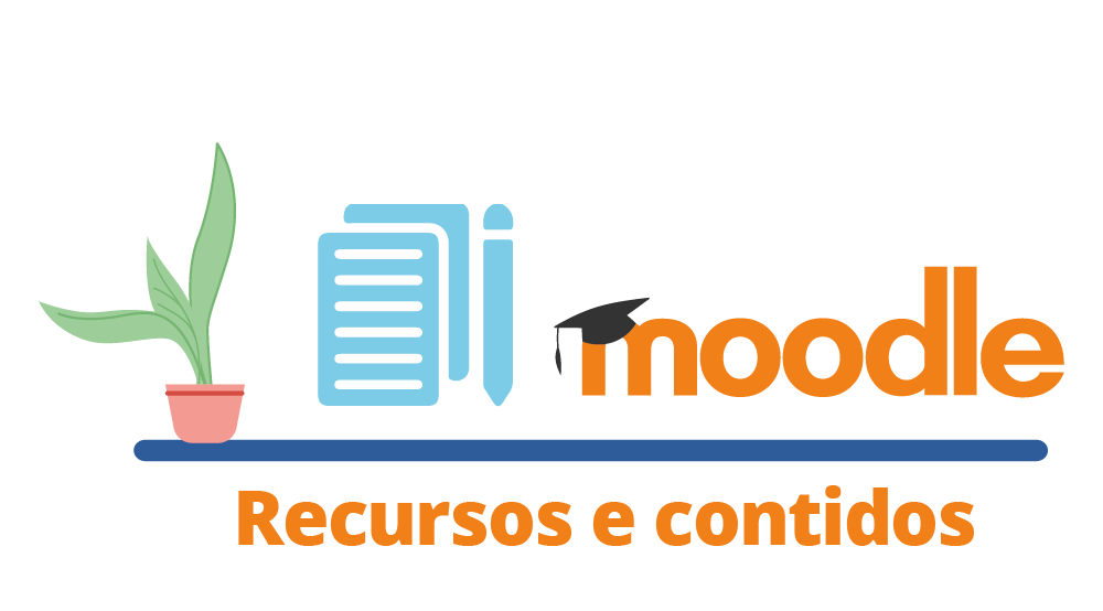 Recursos e contidos en Moodle