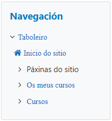 Bloque de navegación