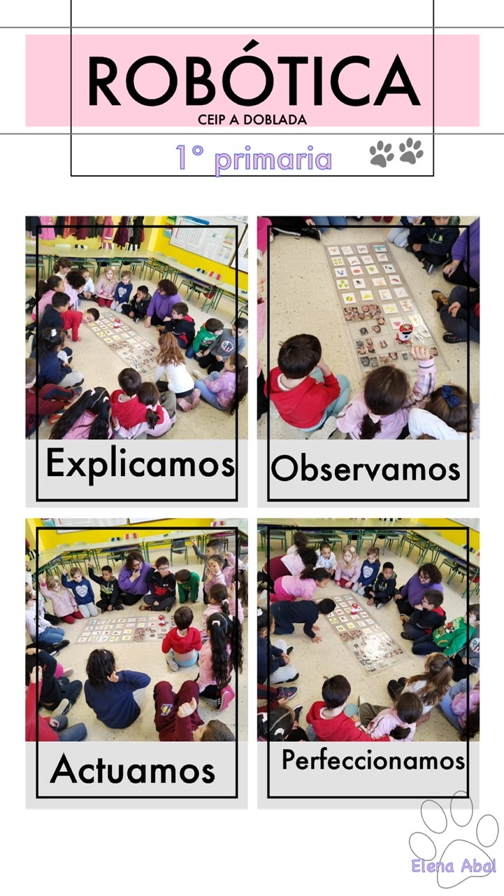 Robótica 1º primaria CEIP A DOBLADA