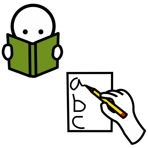 Imagen de una persona que lee un texto