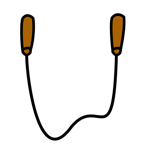 La imagen muestra una comba.