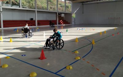 Circuito en cadeira de rodas
