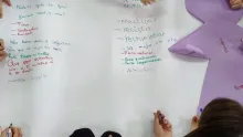O alumnado de 6º de primaria participou nun coloquio sobre mulleres, situacións de vulnerabilidade e bo trato.