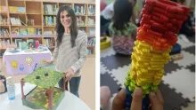 Obradoiro de xogos de mesa en familia con Sandra, da xoguetería EscondiT