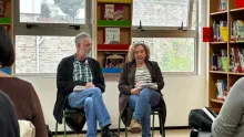 O mércores, día 8 de abril, presentouse na biblioteca Helena Villar, a última obra de Manuel Portas.