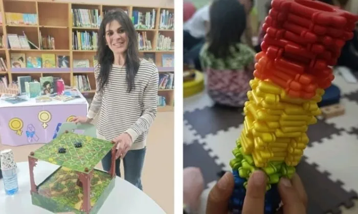 Obradoiro de xogos de mesa en familia con Sandra, da xoguetería EscondiT