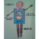 Cunchas, lata de pementón, culleres de pau e tarrañolas (instrumento)