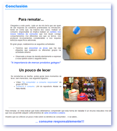 Exemplo de conclusión