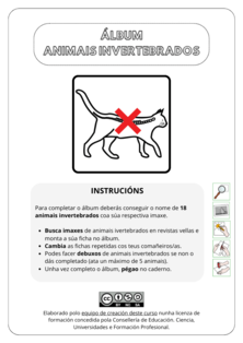 Álbum de invertebrados